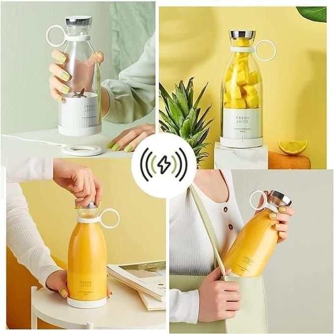 Portable Electric 4 Blades USB Juice Blender