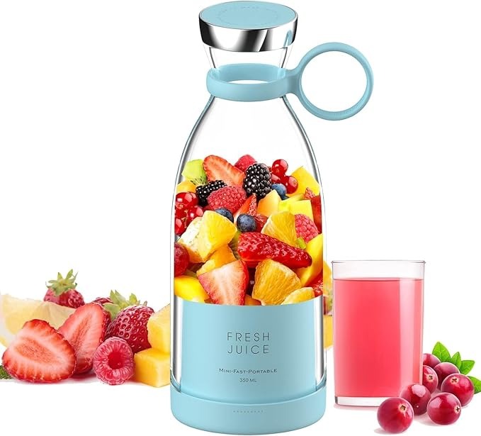 Portable Electric 4 Blades USB Juice Blender