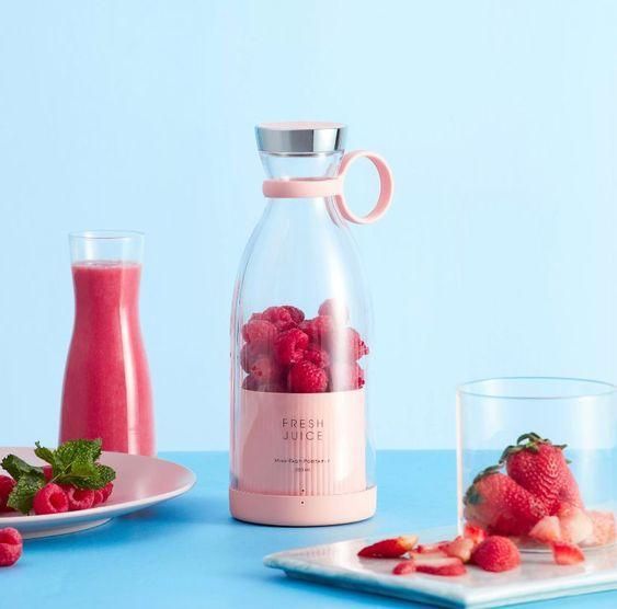 Portable Electric 4 Blades USB Juice Blender