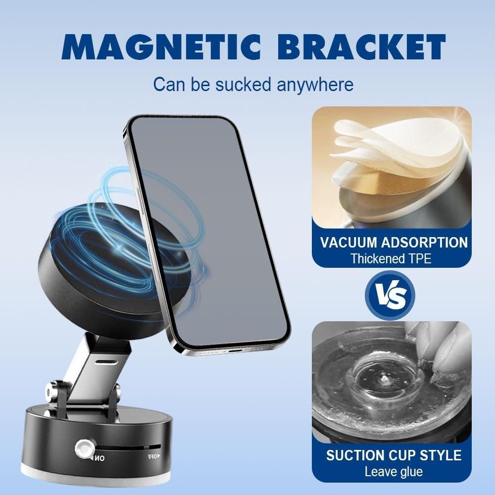 MagGrip Pro—Vacuum Magnetic Suction Phone Holder