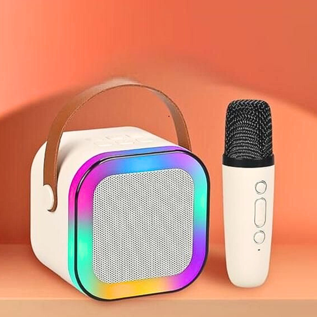 RGB Bluetooth Karaoke Speaker with Microphone