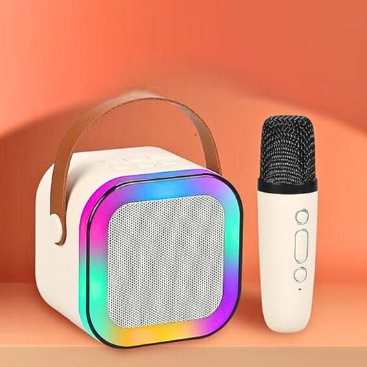 RGB Bluetooth Karaoke Speaker with Microphone